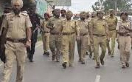 ବୁଗୁଡ଼ା ଓ ବାଲିପଦରରେ ପୁଲିସ୍‌ର ଫ୍ଲାଗ୍‌ ମାର୍ଚ୍ଚ 