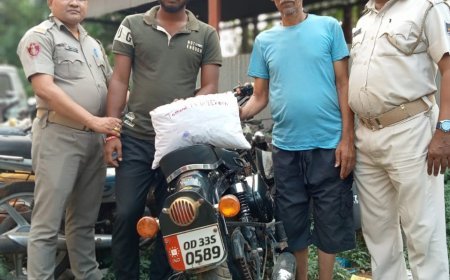 କଳିଙ୍ଗ ବିହାରରୁ ୨ ବେପାରୀ ଗିରଫ ; ୩ କେଜି ଗଞ୍ଜେଇ ଜବତ