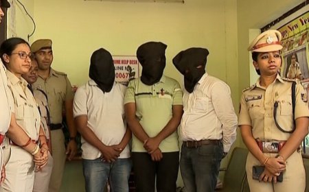 ସାଇବର ପୁଲିସ ଜାଲରେ ସ୍ୱାମୀ ସ୍ତ୍ରୀ ଗ୍ୟାଙ୍ଗ୍ର ୪ ଠକ