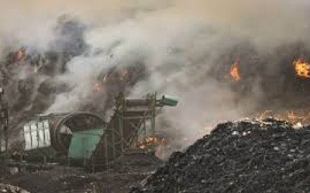 ୧୫ ଘଣ୍ଟା ହେଲା ଜଳୁଛି ଡମ୍ପିଂୟାର୍ଡ