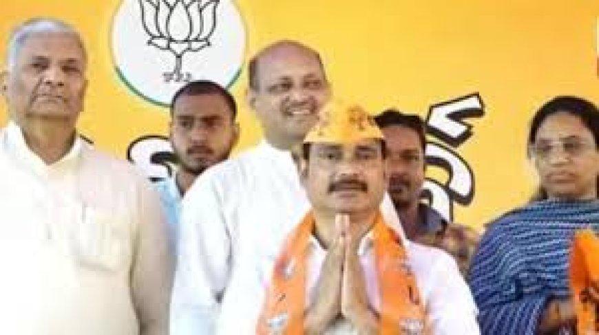 ବିଜେପିରେ ଯୋଗ ଦେଲେ ଅମରେନ୍ଦ୍ର ଦାସ