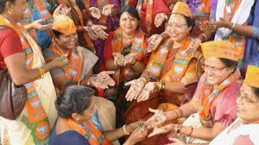 ଶତାଧିକ ମହିଳା ବିଜେପିରେ ସାମିଲ