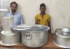 ଘରେ ପଶି ବାସନକୁସନ ଚୋରି ; ଅଭିଯୁକ୍ତ ଗିରଫ
