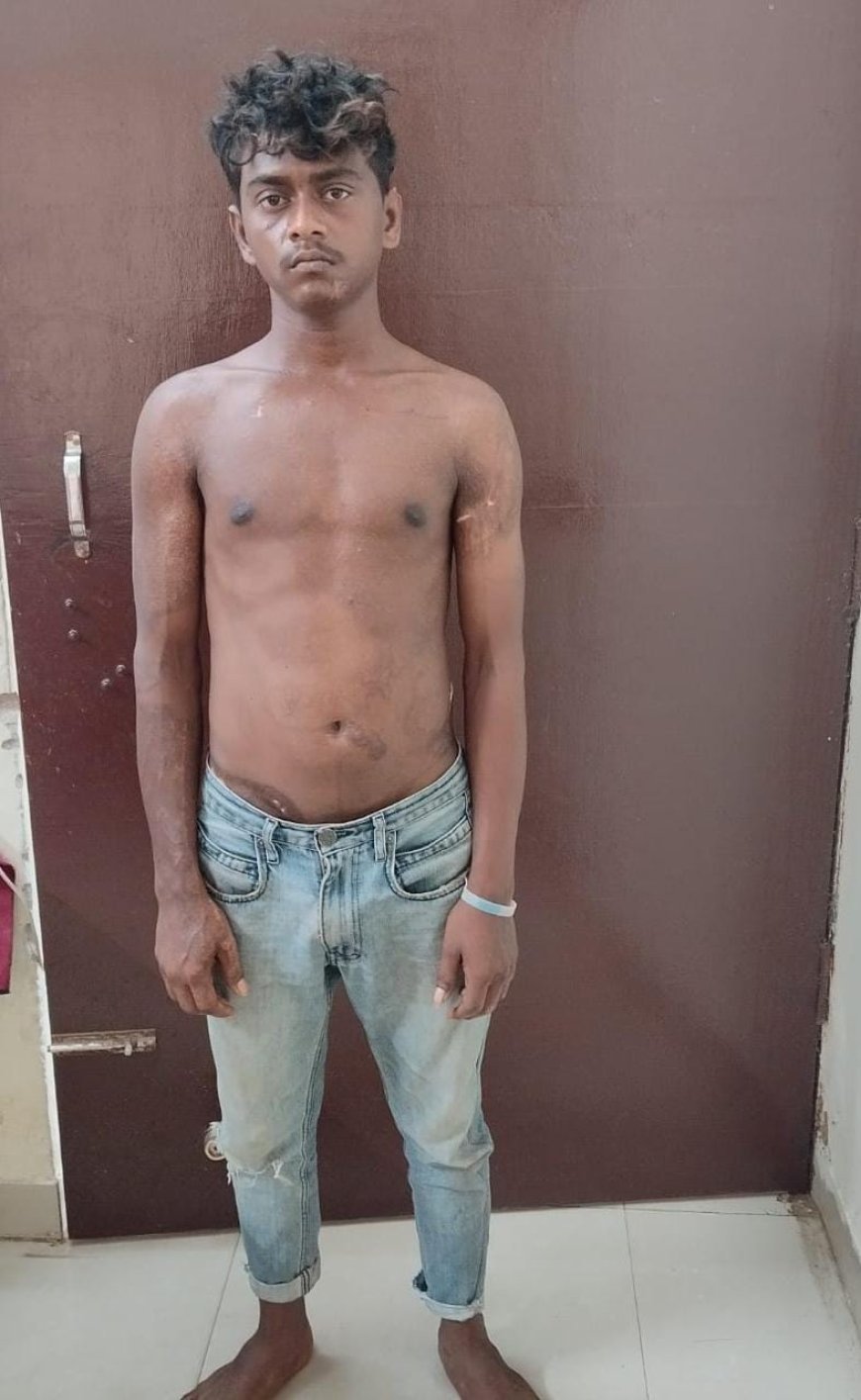 ତମ୍ବା ତାର ଚୋରି ବେଳେ ଚୋରକୁ ଧରିଲେ ସୁରକ୍ଷାକର୍ମୀ