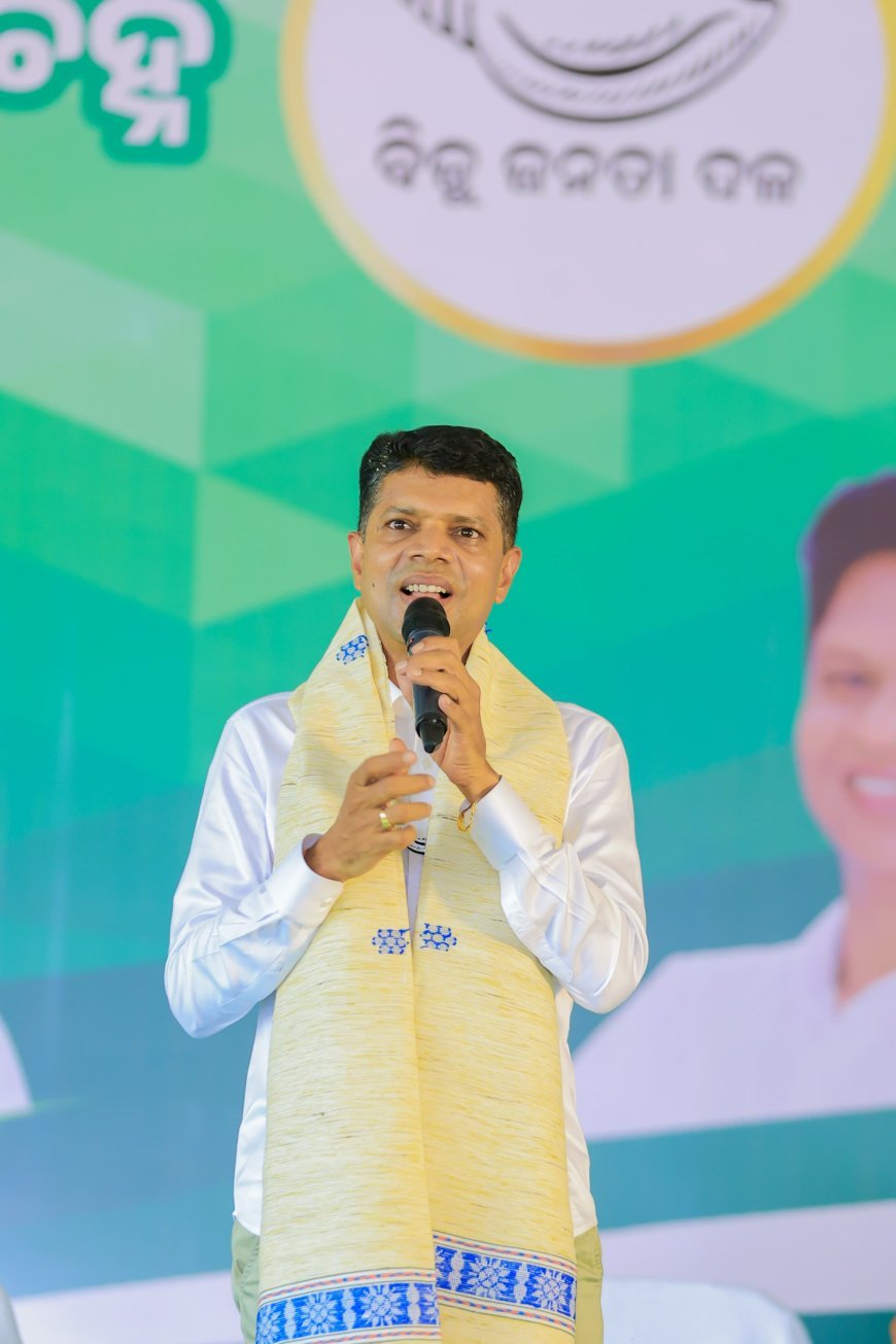 କରଞ୍ଜିଆରେ ପାଣ୍ଡିଆନଙ୍କ ନିର୍ବାଚନ ପ୍ରଚାର