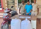 ଭଡ଼ା ଘରୁ ୩୫କେଜି ଗଞ୍ଜେଇ ସହ ୮ଲକ୍ଷର ବାଣ ଜବତ ; ଜଣେ ଗିରଫ