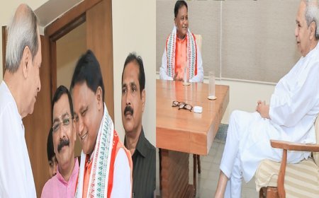 ନବୀନ ପଟ୍ଟନାୟକଙ୍କୁ ନିମନ୍ତ୍ରଣ କଲେ ଭାବୀ ମୁଖ୍ୟମନ୍ତ୍ରୀ,  କହିଲେ ଆଶୀର୍ବାଦ ଦିଅନ୍ତୁ