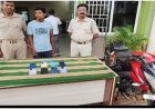 ଲୁଟେରା ଗିରଫ ; ୯ ମୋବାଇଲ ଓ ଏକ ବାଇକ ଜବତ