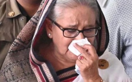 ଦେଶ ଛାଡ଼ି ପଳାଇଲେ ଶେଖ ହସିନା