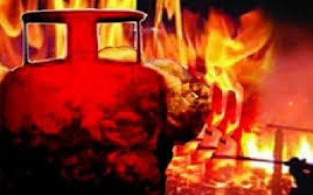 ରୋଷେଇ ବେଳେ ଗ୍ୟାସ୍ ସିଲିଣ୍ଡର  ଫାଟି , ଜଣେ ଗୁରୁତର