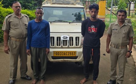 ଗୋରୁ ଚାଲାଣ ବେଳେ ଗୋଡାଇ ଧରିଲା ପୁଲିସ