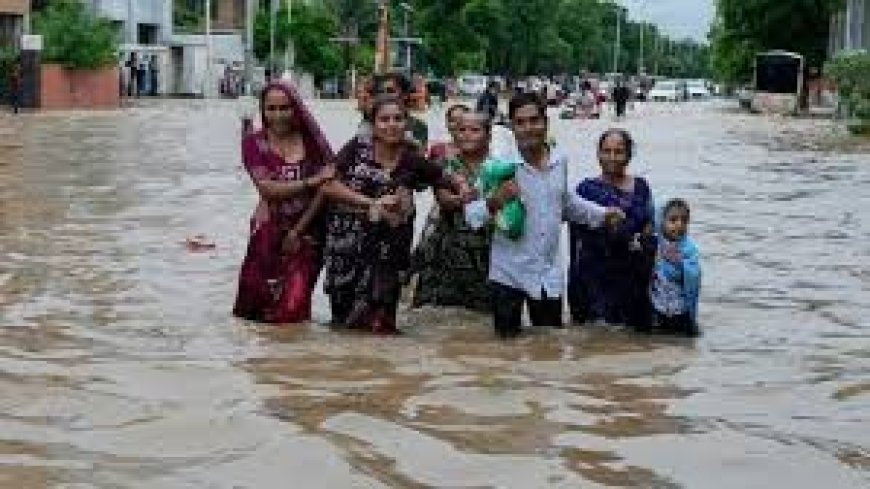 ଗୁଜରାଟରେ ପ୍ରବଳ ବର୍ଷା, ୨୭ଟି ଜିଲ୍ଲାକୁ ରେଡ୍ ଆଲର୍ଟ: ୩ ମୃତ