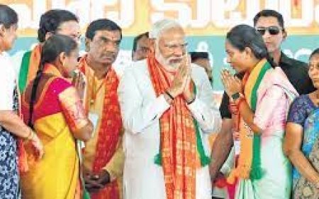 ମୋଦିଙ୍କ ଆଗମନରେ ଜନତା ମଇଦାନକୁ ଆସିଥିଲେ ବହୁ ମହିଳା