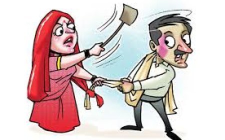 କୋର୍ଟ ସାମ୍ନାରେ ସ୍ବାମୀ-ସ୍ତ୍ରୀ ଧସ୍ତାଧସ୍ତି