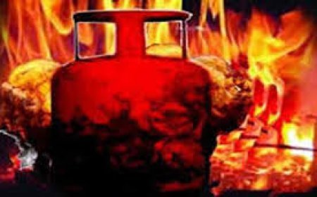 ଗ୍ୟାସ୍ ସିଲିଣ୍ଡର ଫାଟି ୬ ମୃତ