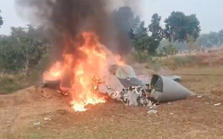 ଆଗ୍ରା ପାଖରେ ବାୟୁସେନାର ମିଗ୍-୨୯ ଯୁଦ୍ଧ ବିମାନ ଦୁର୍ଘଟଣାଗ୍ରସ୍ତ, ପାଇଲଟ ସୁରକ୍ଷିତ