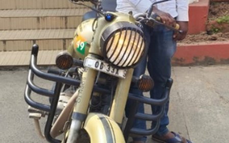 ହସ୍ପିଟାଲ ପାର୍କିର୍ଂରୁ ବୁଲେଟ୍ ଚୋରି; ଅଭିଯୁକ୍ତ ଗିରଫ