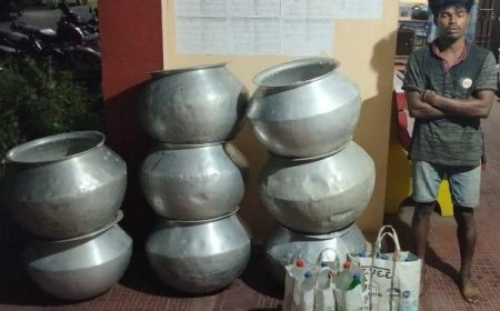 ଚାଲିଥିଲା ମଦ କାରବାର - ଚଢ଼ଉ କଲା ପୁଲିସ