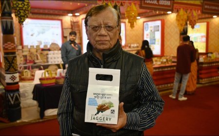 ନୂଆଦିଲ୍ଲୀର ଅନ୍ତର୍ଜାତୀୟ ବାଣିଜ୍ୟ ମେଳାରେ ଓଡ଼ିଶା ପ୍ରସ୍ତୁତ ‘ଖଜୁରୀ ଗୁଡ଼’ର ଚାହିଦା