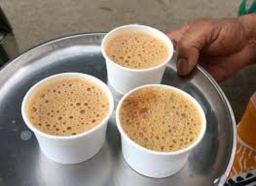 ରୋଗ ବାଣ୍ଟୁଛି କାଗଜ କପ ଚା'