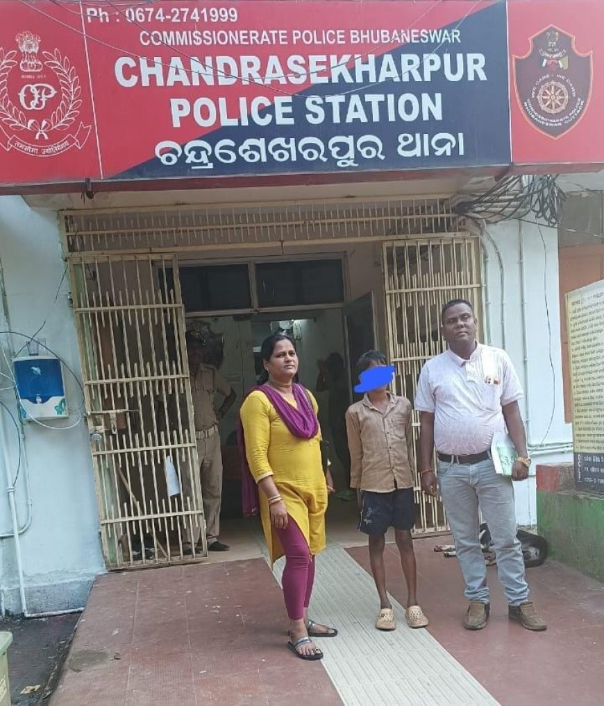 ଶିଶୁ ଶ୍ରମିକକୁ ଉଦ୍ଧାର କଲା ରୁଚିକା ଚାଇଲ୍ଡ ଲାଇନ୍