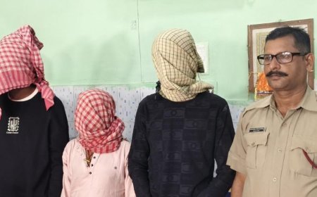 ୩ ଝାରଖଣ୍ଡୀ ଲୁଟେରା ଗିରଫ; ୧୭ ମୋବାଇଲ ଜବତ