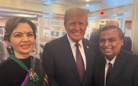 ଟ୍ରମ୍ପଙ୍କ ସହ ଭେଟି ଡିନର୍‌ ପାଇଁ ସଜେଇ ହେଲେ ନୀତା ଅମ୍ବାନୀ