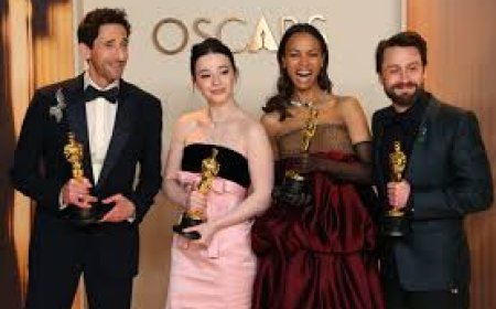 ଅଭିନେତା ଆଡ୍ରିଏନ୍ ବ୍ରୋଡି , ଶ୍ରେଷ୍ଠ ଅଭିନେତ୍ରୀ ମିକି ମ୍ୟାଡିସନ : Oscar Awards 2025