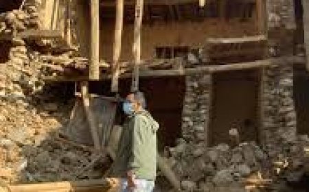 ଭୂକମ୍ପରେ ଥରିଲା ନେପାଳ