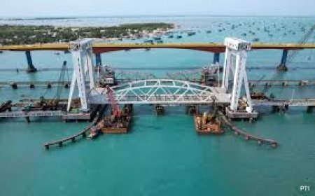 ତାମିଲନାଡୁରେ ପମ୍ବନ ସେତୁର ଲୋକାର୍ପଣ କଲେ ପ୍ରଧାନମନ୍ତ୍ରୀ