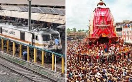 ପୁରୀରେ ରଥଯାତ୍ରା ପାଇଁ ଚାଲିବ ୩୬୫ଟି ସ୍ୱତନ୍ତ୍ର ଟ୍ରେନ୍