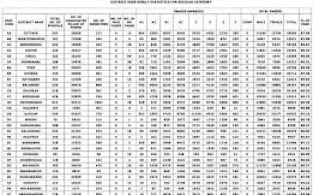 ମାଟ୍ରିକ୍ ପାସ୍‌ହାର:  ୧-ନଂରେ ଗଜପତି ଜିଲ୍ଲା