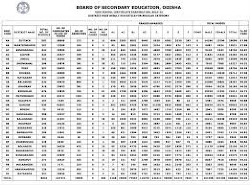 ମାଟ୍ରିକ୍ ପାସ୍‌ହାର:  ୧-ନଂରେ ଗଜପତି ଜିଲ୍ଲା