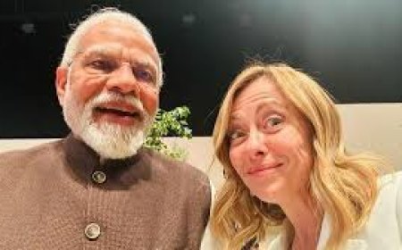 ମୋଦିଙ୍କ ସହ ଫଟୋ ଶେୟାର କଲେ ମେଲୋନି