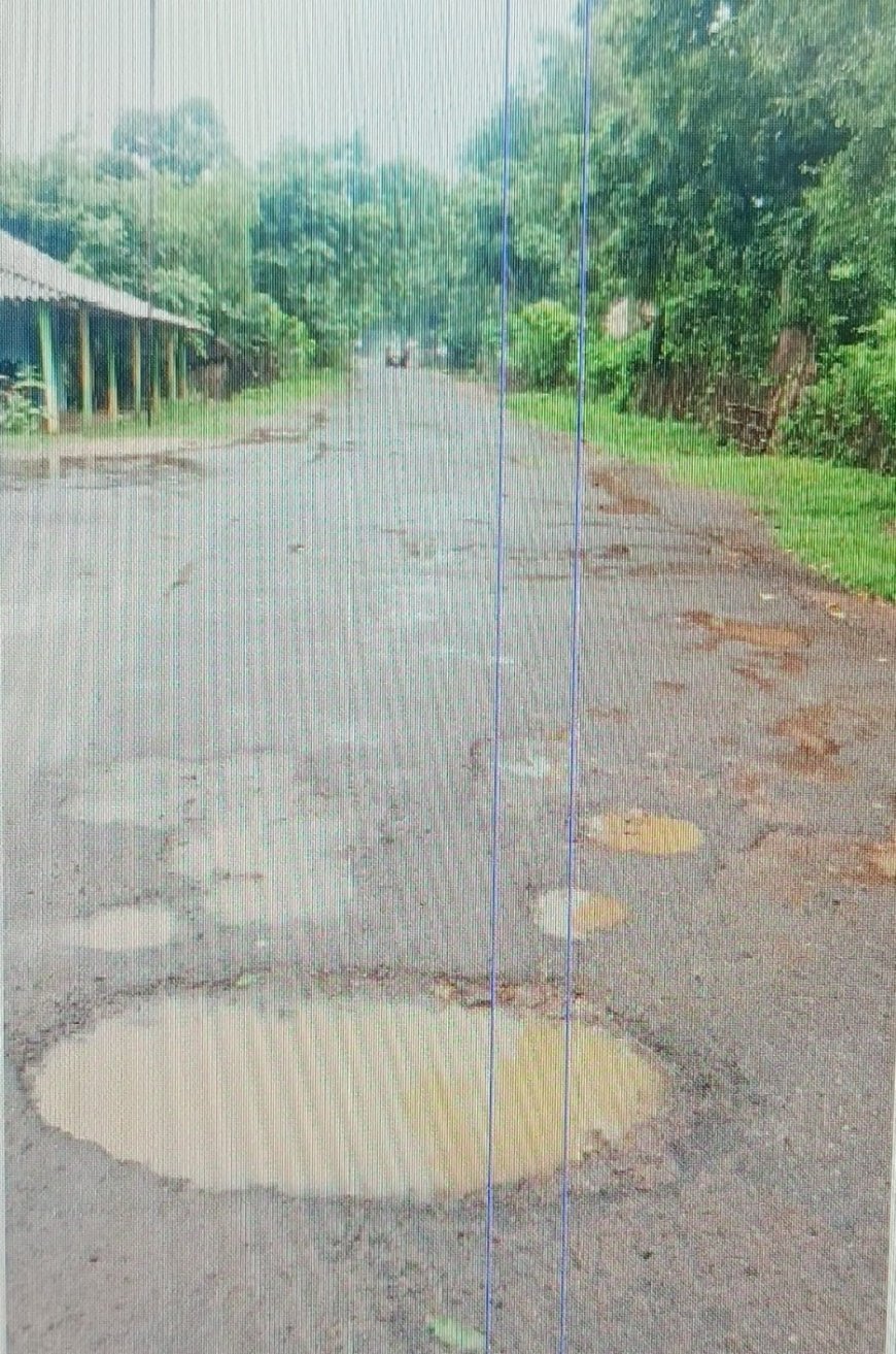 ବିଭାଗୀୟ ଅଧିକାରୀଙ୍କ ଅବହେଳା ; ମରଣଯନ୍ତା ପାଲଟିଛି ପ୍ରଧାନମନ୍ତ୍ରୀ ସଡ଼କ 