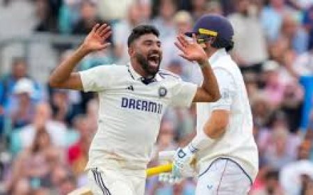 ଓଭାଲ୍ ଟେଷ୍ଟରେ ଜିତିଲା ଭାରତ