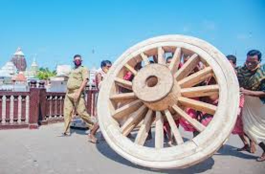 ସଂସଦରେ ଶୋଭା ପାଇବ  ରଥ ଚକ