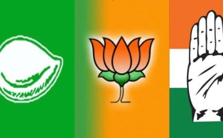 ମାହୋଲରେ କଂଗ୍ରେସ,  ସମୀକରଣରେ ବିଜେପି,  ରଣନୀତିରେ ବିଜେଡ଼ି