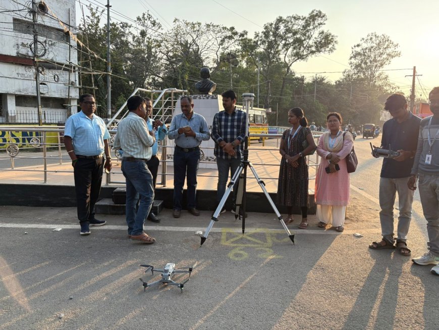 ମାଷ୍ଟର ଡ୍ରେନ୍‌ ନିର୍ମାଣ ପାଇଁ ସର୍ଭେ 