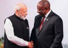 ଦକ୍ଷିଣ ଆଫ୍ରିକା ରାଷ୍ଟ୍ରପତିଙ୍କୁ ଭେଟିଲେ ମୋଦି