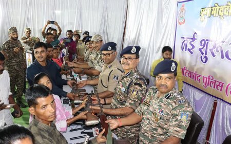 ପୁଣି ଅସ୍ତ୍ର ଛାଡିଲେ ୭ କ୍ୟାଡର ମାଓବାଦୀ