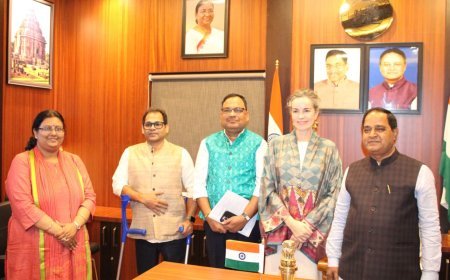 ଯୋଗାଣ ମନ୍ତ୍ରୀଙ୍କୁ ଭେଟିଲେ ୟୁଏନ ବିଶ୍ୱ ଖାଦ୍ୟ କାର୍ଯ୍ୟକ୍ରମର ପ୍ରତିନିଧି