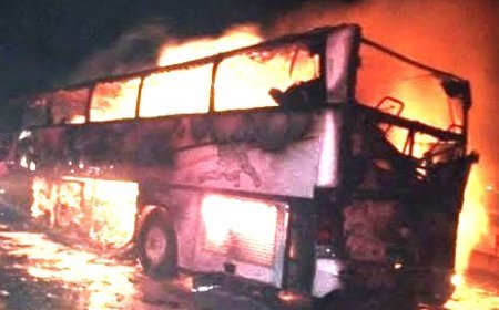 ସାଉଦି ଆରବ ବସ ଦୁର୍ଘଟଣା : ୪୨ ଭାରତୀୟ ଜିବନ୍ତ ଦଗ୍ଧ