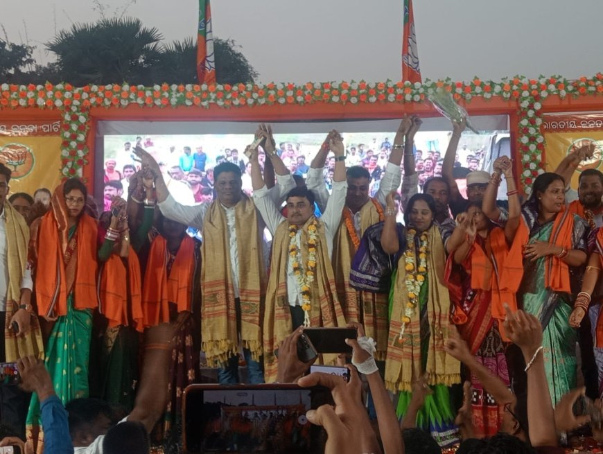 ଯାଜପୁର ବିଜେଡ଼ିକୁ ଆଉ ଏକ ଝଟକା : ପଦ୍ମ ଧରିଲେ ବରୀ ବ୍ଲକ ଅଧ୍ୟକ୍ଷ