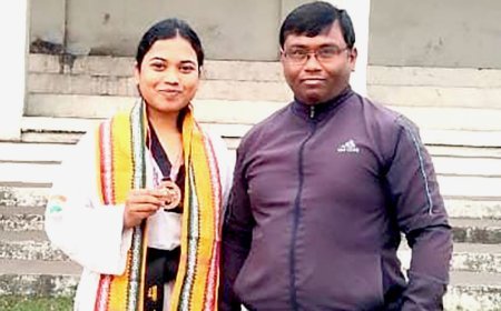 ଜାତୀୟ ତାଇକୋଣ୍ଡୋ ପ୍ରତିଯୋଗିତାରେ ରାଜଶ୍ରୀଙ୍କୁ କାଂସ୍ୟ 