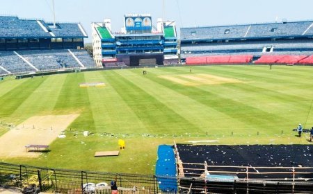 ବାରବାଟୀ ଷ୍ଟାଡିୟମରେ ଯାଞ୍ଚ କଲେ ଅଗ୍ନିଶମ ଡିଜି ସୁଧାଂଶୁ ଷଡଙ୍ଗୀ