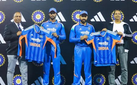 ୨୦୨୬ ଟି-୨୦ ବିଶ୍ୱକପ : ଟିମ ଇଣ୍ଡିଆର ନୂଆ ଜର୍ସି ଉନ୍ମୋଚନ କଲେ ରୋହିତ