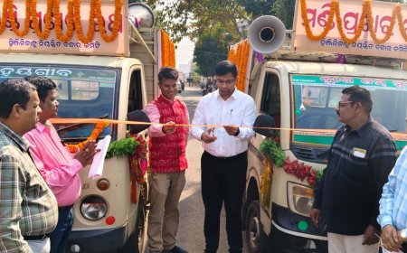 ୨୩ରୁ ଖୋଲିବ ଧାନମଣ୍ଡି : ଶୁଭାରମ୍ଭ ହେଲା ୨ଟି ସଚେତନତା ରଥ 