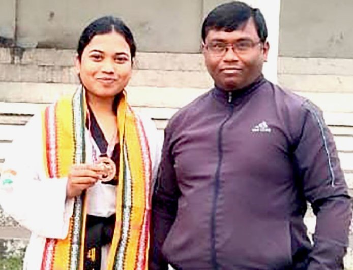 ଜାତୀୟ ତାଇକୋଣ୍ଡୋ ପ୍ରତିଯୋଗିତାରେ ରାଜଶ୍ରୀଙ୍କୁ କାଂସ୍ୟ 