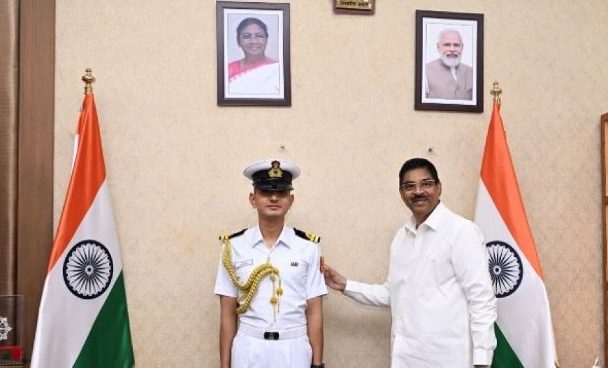 ରାଜ୍ୟପାଳଙ୍କ ଏଡିସି ହେଲେ ଲେଫ୍ଟନାଣ୍ଟ ହର୍ଷିତ ଦେଓ